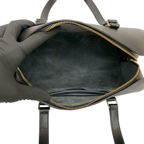 CELINE Black Leather Boston Bag - Picture 10 of 10